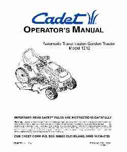 Cub Cadet Lawn Mower 1212-page_pdf